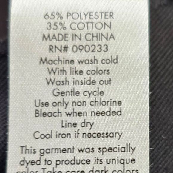 PACSUN 29 Straight Leg Black Pants - Picture 6 of 12